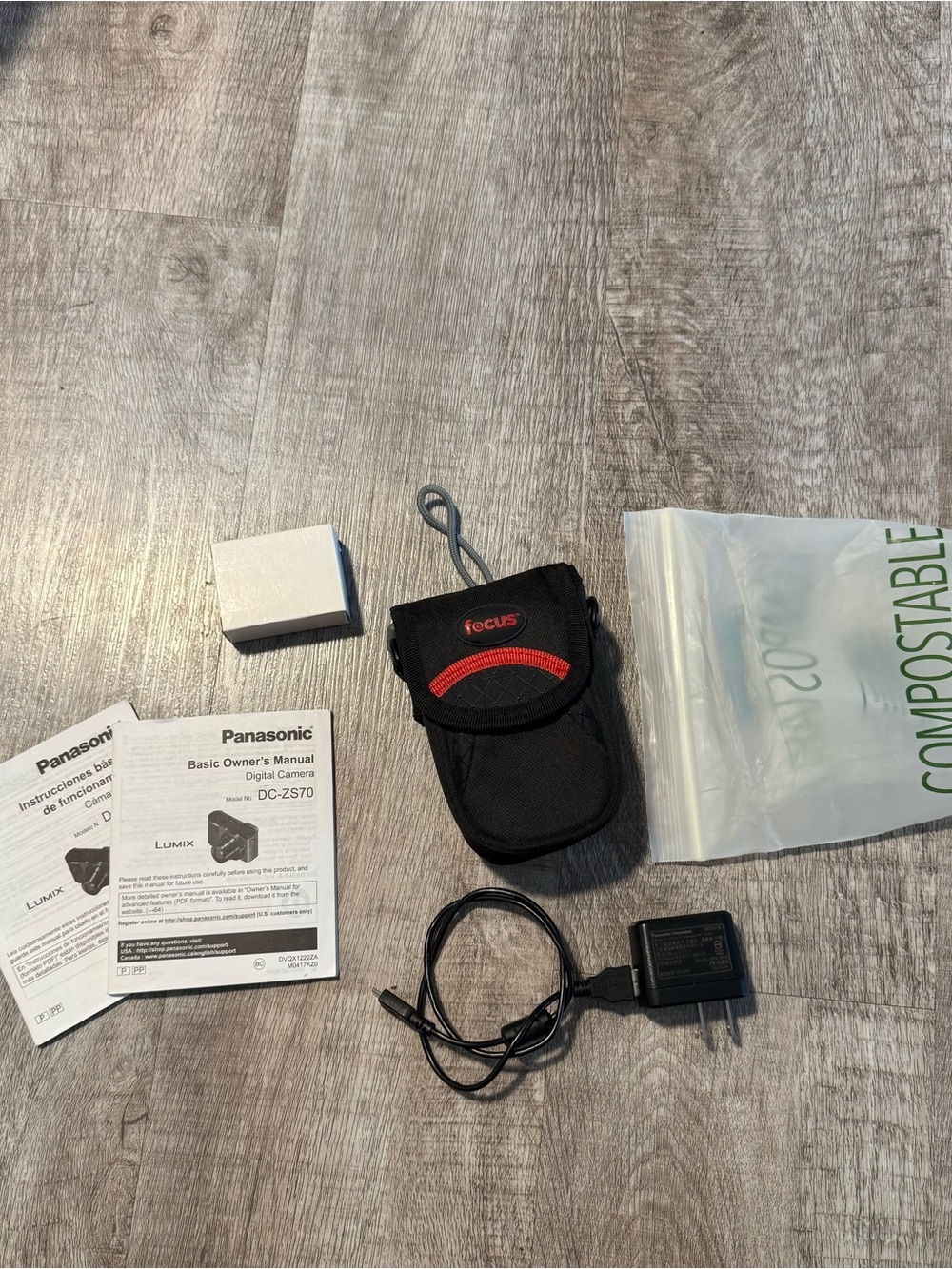 Panasonic LUMIX Digital Camera Accessory Bundle Black Focus Case